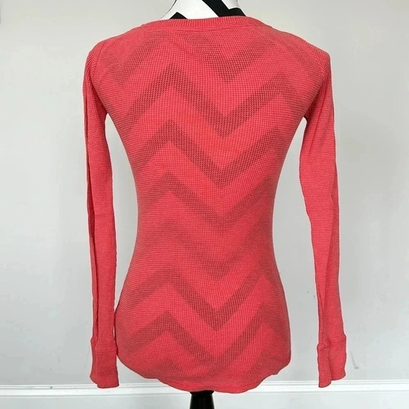 Arizona Jeans Waffle Long Sleeve Top Sz XS - Picture 4 of 5